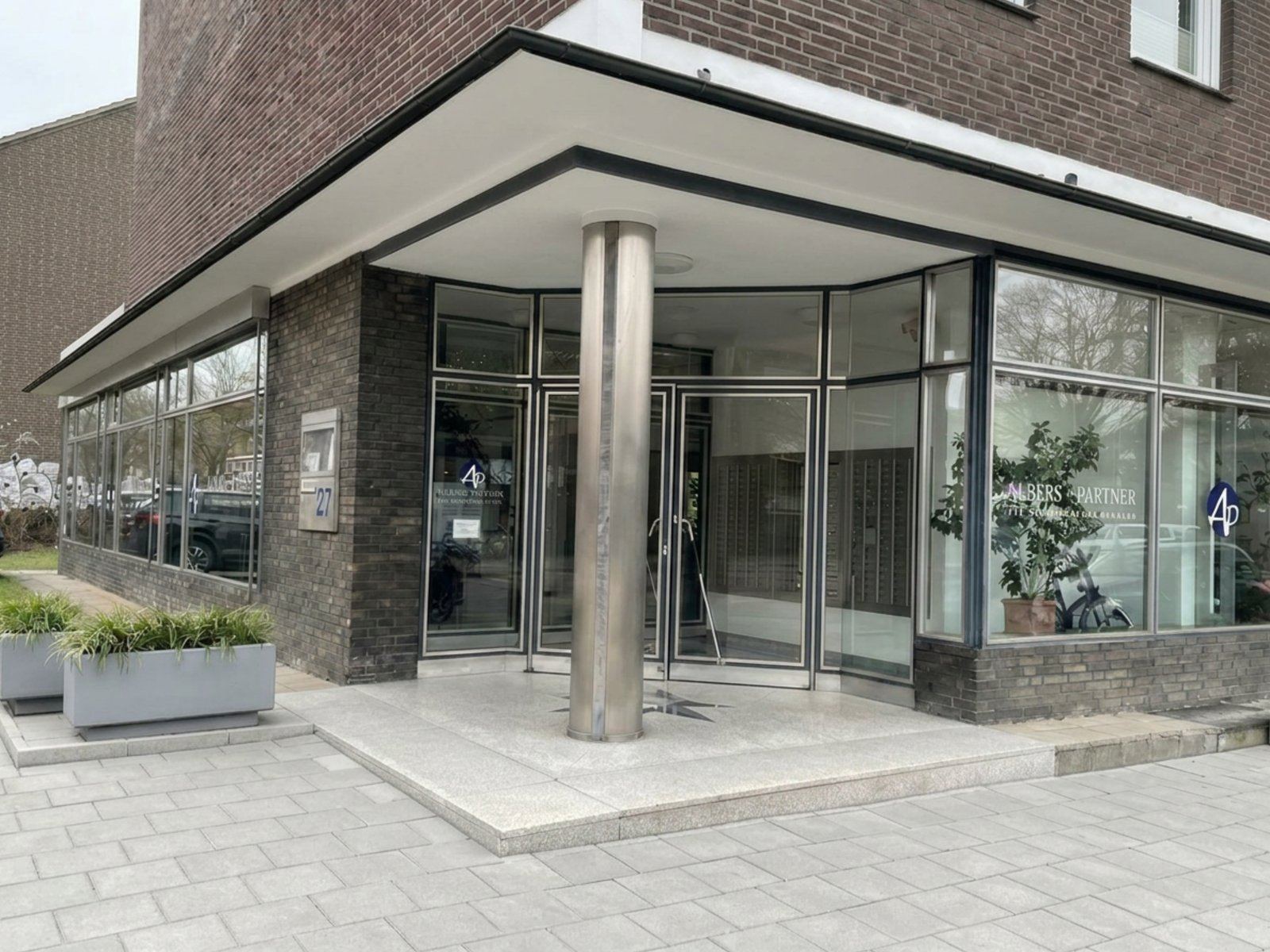 Eingangsbereich von Albers + Partner in Münster